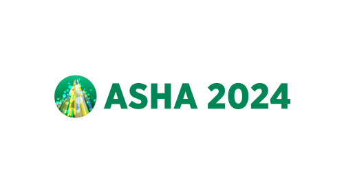 Logo for ASHA 2024, featuring a green theme with a circular icon.
