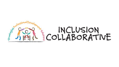 Logo for the Inclusion Collaborative with a focus on inclusive educational strategies.