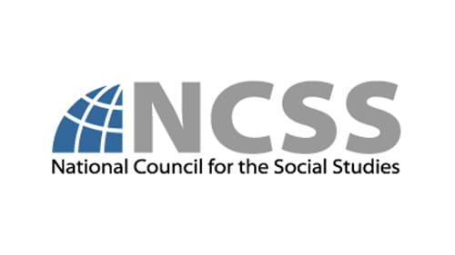 Logo of the National Council for the Social Studies (NCSS), featuring a globe design.