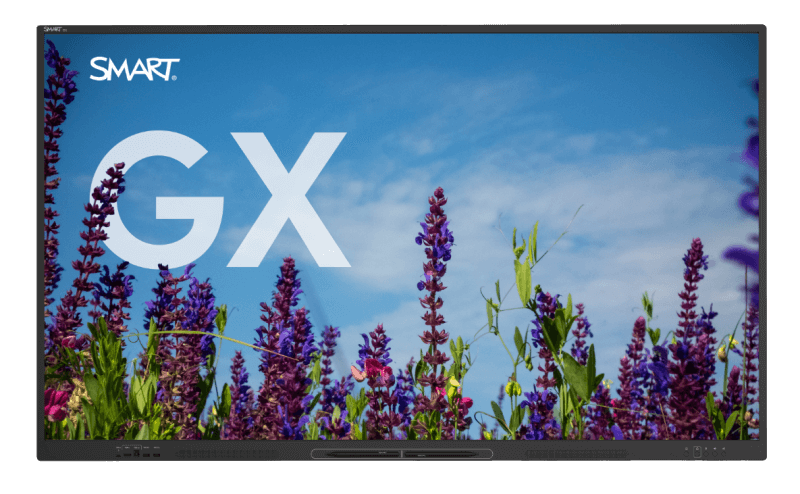 SMART GX Series interactive display offering affordable technology solutions for education.