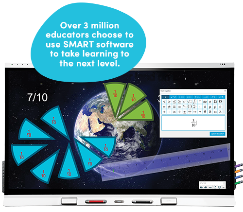 Image of a SMART board